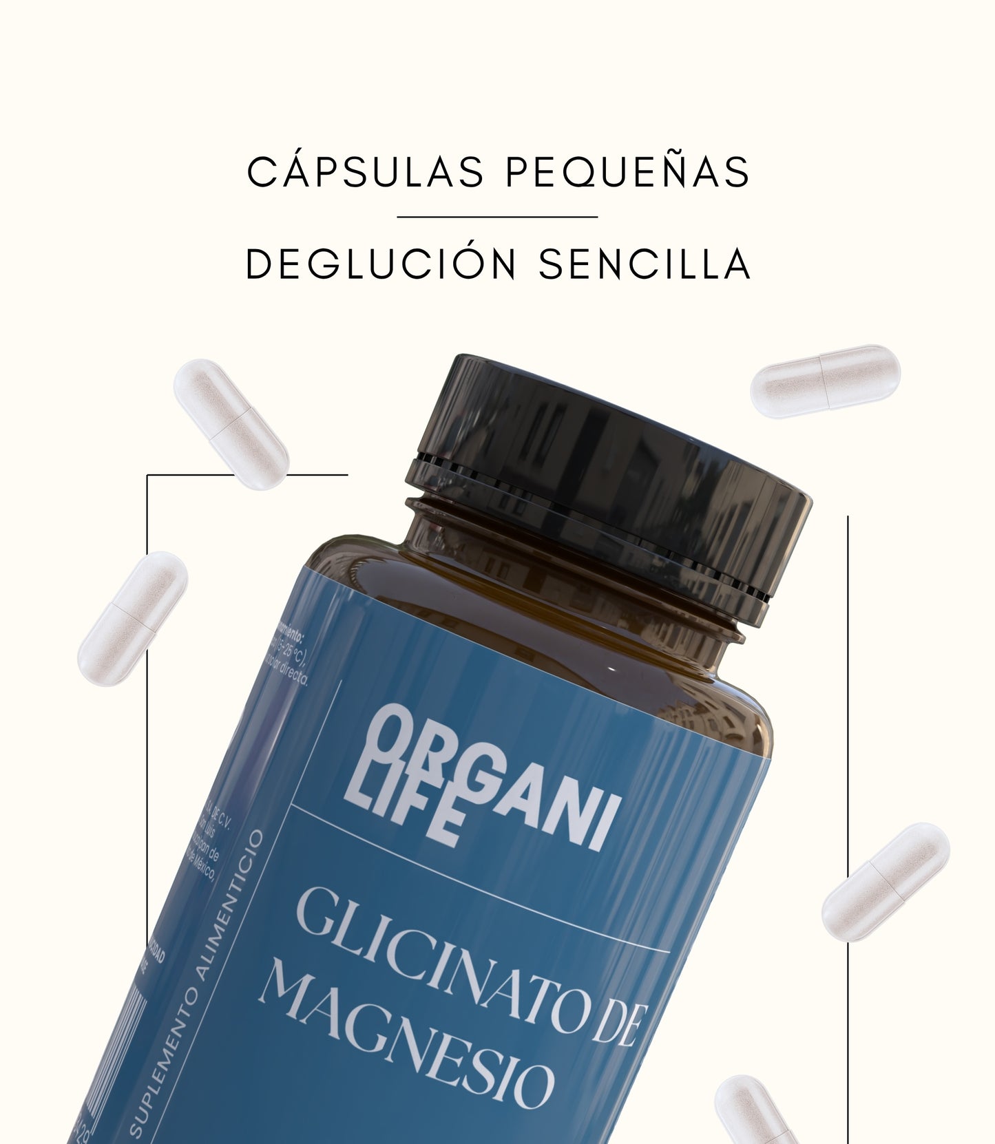 ORGANILIFE - Glicinato de Magnesio